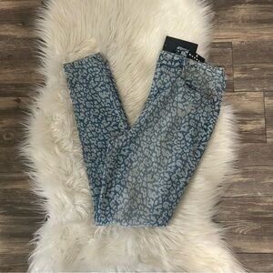 Fashion nova cheetah print jeans